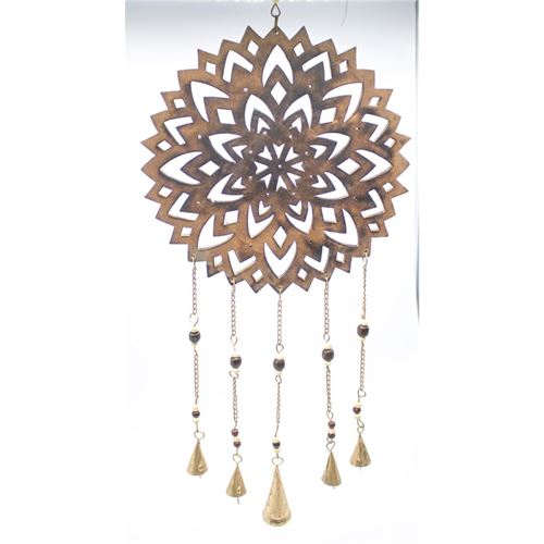 EE-75706 Esp. Esp. Madeira Mandala 25X25X70cm