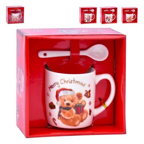 366026 CANECA C/COLHER 9X9CM SK 207-366-02