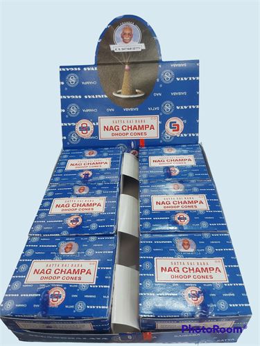 13093 INCENSO CONE NAGCHAMPA DHOOP 6,5X2,5X6CM