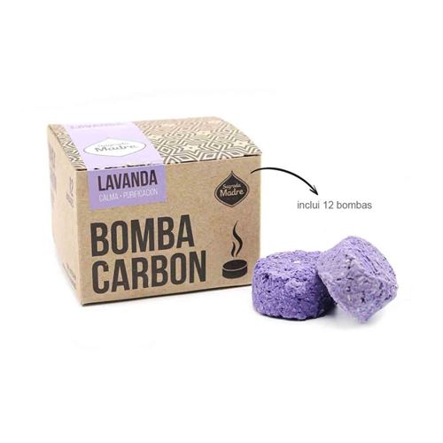 31554 INCENSO BOMBA CARVÃO 12UN LAVANDA