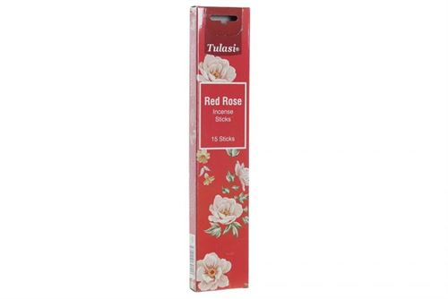 INCENSO STICK SET 15 AROMA 5X2X25,5 ROSAS VERMELHO