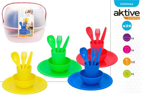 16404 CAIXA PICNIC 26PÇS