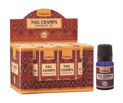 128.TFO016 OLEO PERFUMADO TULASI NAG CHAMPA 10ML