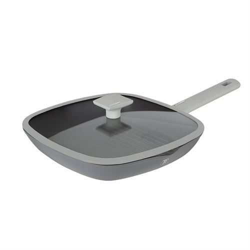BH-7073 GRELHADOR COM TAMPA 28CM ANTIADERENTE