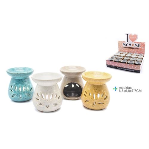 QC-74803 QUEIMADOR CERAMICA 6,8x6,8x7,7cm