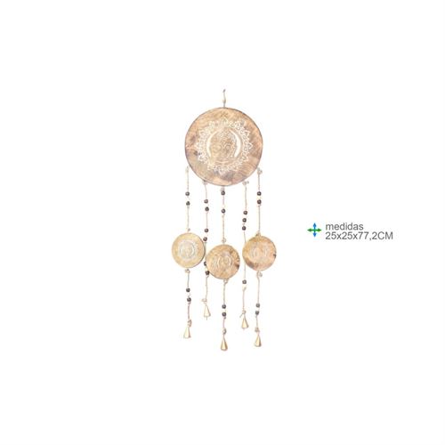 EE-76614 ESPANTA ESPIRITOS MADEIRA 25x25x77,2cm