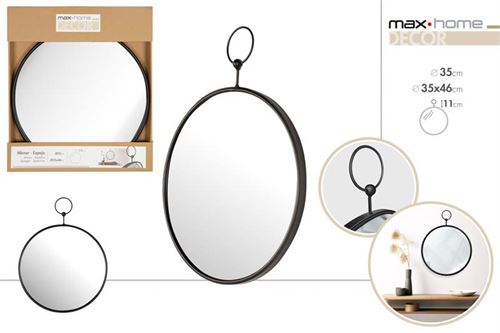 18450 ESPELHO METAL RD 35CM