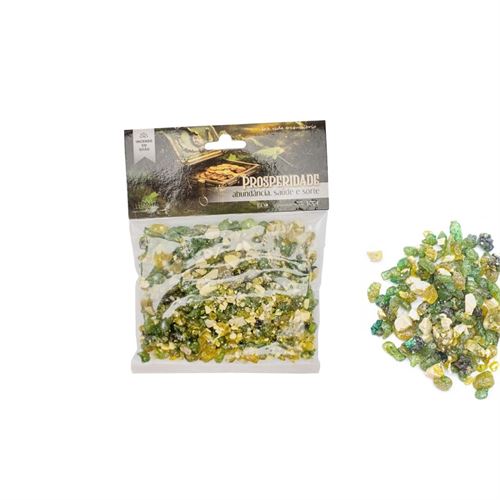 770497 INCENSO EM GRÃO PROSPERIDADE 50 gr