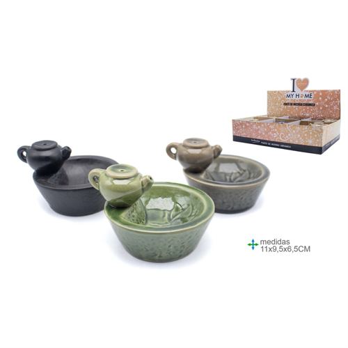 FC-77505 FONTE FUMO CERAMICA 11X9,5X6,5 CM