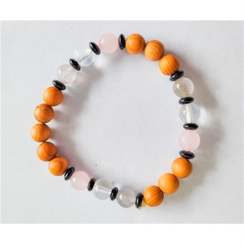 OT-76089 PULSEIRA 8MM COMPAIXAO AMOR COM PEDRA