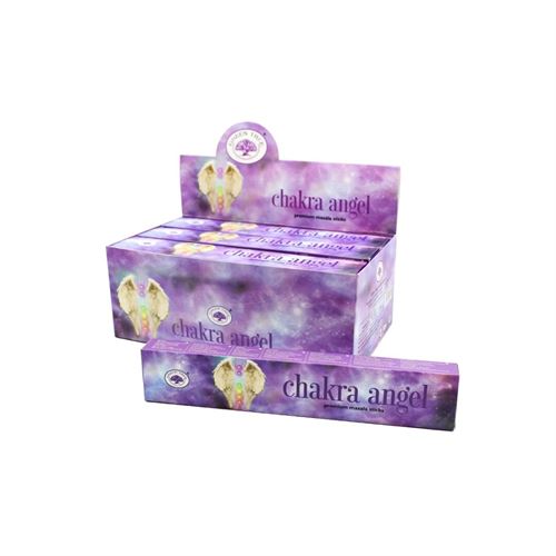 8133 INCENSO CHAKRA ANGEL NAT TREE 15GR
