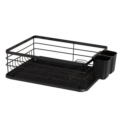 807544 ESCORREDOR PRATOS METAL PRETO 43X31X14