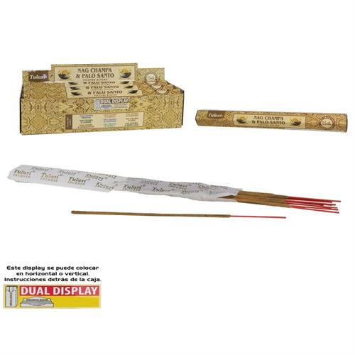 037909 INCENSO X15 TULASI NAG CHAMPA PAU SANTO