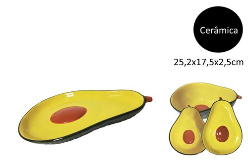 25253 PRATOS DECORATIVOS ABACATE 25253
