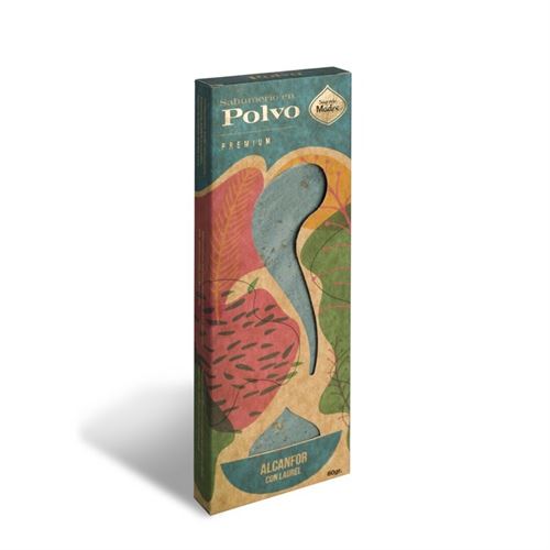 233039 SAHUMERIO EN POLVO ALCANFOR CON LUAREL 60GR