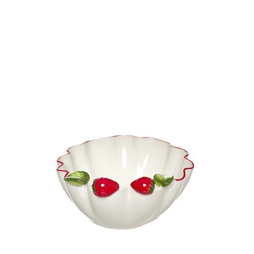 24730 TAÇA CERAMICA MORANGOS C 22,00 L 20,00 A 9,80