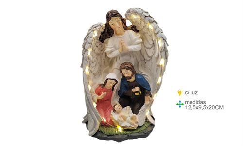 PR-78688 PRESEPIO RESINA 12,5X9,5X20CM