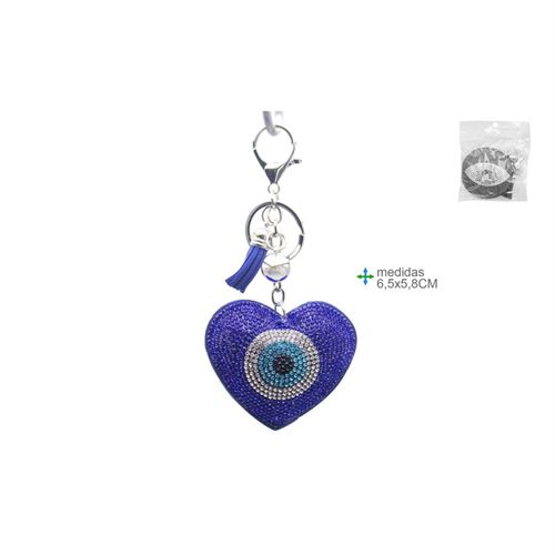 OT-77709 PORTA CHAVES OLHO TURCO 6,5X5,8CM