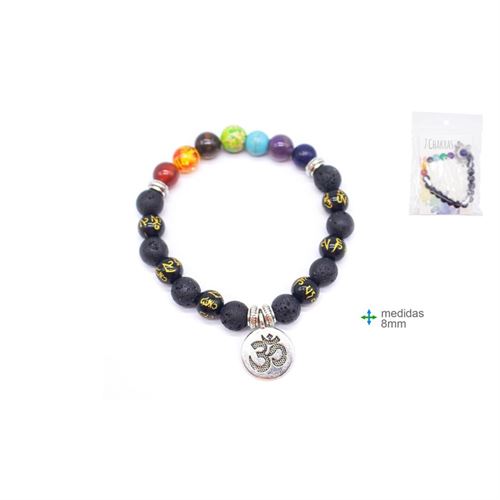 OT-76307 PULSEIRA 7 CHAKRAS 8MM