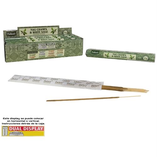 INCENSO X15 TULASI NAG CHAMPA WHITESAGE