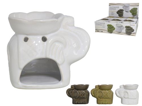 851701 QUEIMADOR CERAMICA MILOS 10X7X8.8 CM