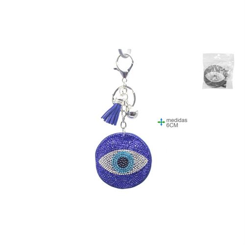 OT-77706 PORTA CHAVES OLHO TURCO 6CM