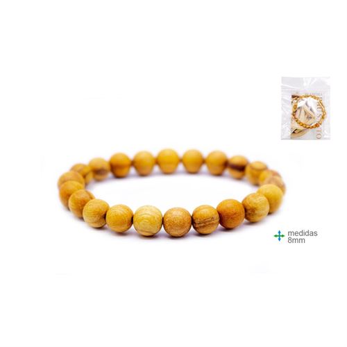 OT-76222 PULSEIRA PAU SANTO 8MM
