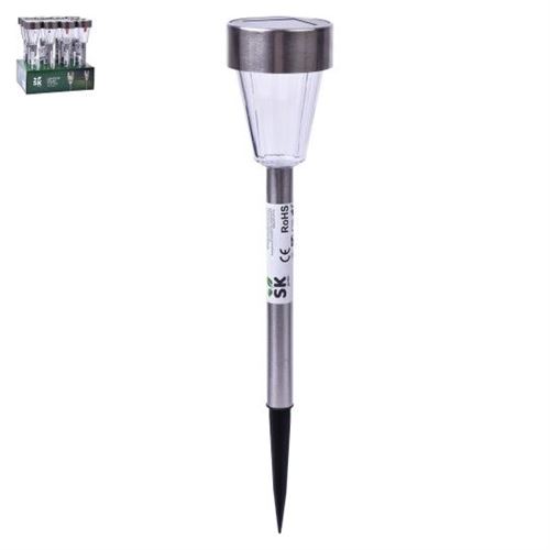 092153 CANDEEIRO SOLAR PRATA SK 092-215