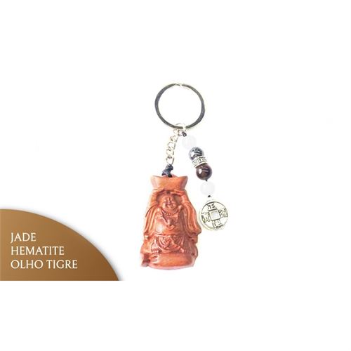 OT-75820 PORTA CHAVES PROSPERIDADE COM PEDRA