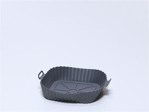 90349 MOLDE QUADRADO SILICONE PARA FRITADEIRA 20,5X20,5CM