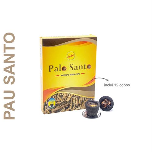 25343 COPOS DE CARVÃO C/RESINAS NAT. PAU SANTO