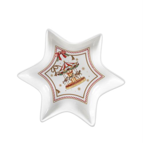 24786 PRATO ESTRELA 23X23 CM PORCELANA