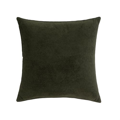 808082 ALMOFADA VELVET POLIÉSTER VERDE ESCURO 45 X 45 CM