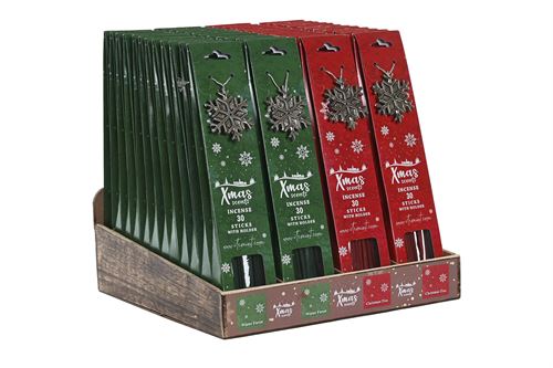 NV-198731 INCENSO VARILLA SET 30 AROMA 6X2X30 2 SORT.