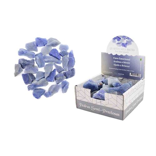 54466 QUARTZ AZUL BRUTO (1 A 2CM)