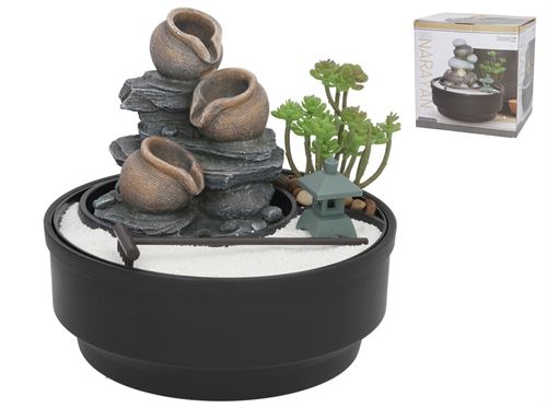399430 FONTE DE JARDIM ANJALI 21.5X21.5X20CM
