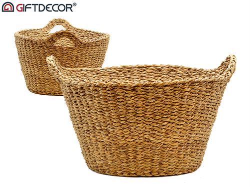CESTO VERSA ASA REDONDO 42 x 39 x 28 cm