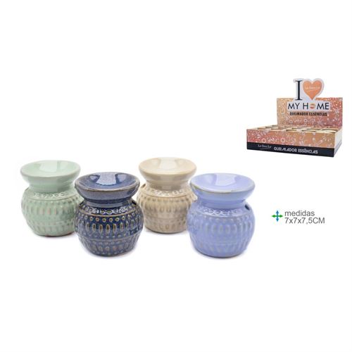 QC-77515 QUEIMADOR CERAMICA 7X7X7,5CM