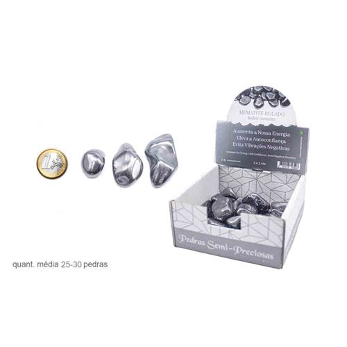 56507 HEMATITE ROLADO 500GR (2 A 3CM)