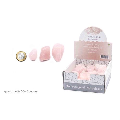 47444 PEDRA QUARTZO ROSA (2 a 3cm)