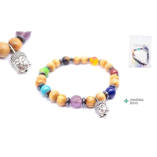 OT-76309 PULSEIRA 7 CHAKRAS 8MM