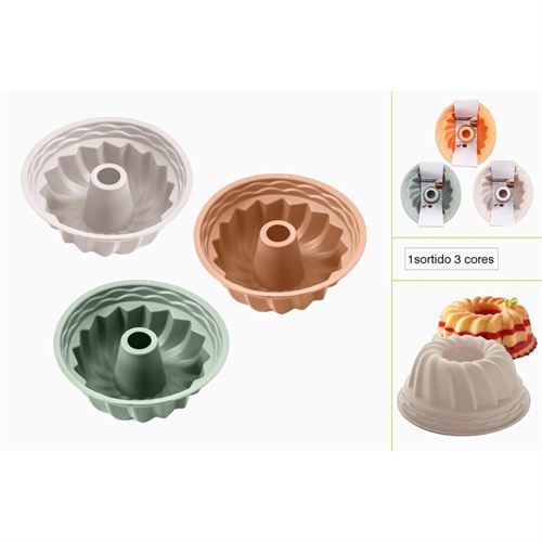 P090794490 FORMA SILICONE KT132051D-SORT.3 P/BOLO Ø23x8.5cm