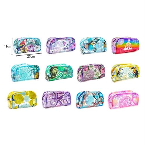 CP-71831 BOLSA POLIESTER TRANSPARENTE 20X11X8