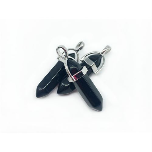 PR-74583 PENDENTE DE PEDRA ONIX 32x8mm