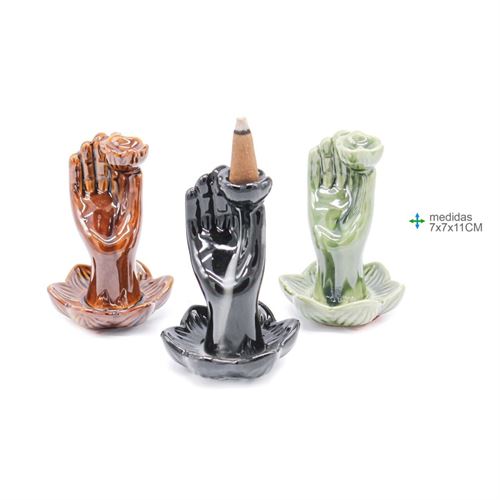 FC-76169 FONTE FUMO CERAMICA 7X7X11CM