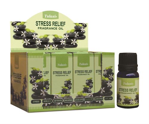 128.TFO013 OLEO PERFUMADO TULASI ANTI STRESS 10ML