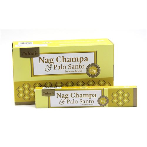 38135 INCENSO TULASI NAG CHAMPA P. Santo 15gr