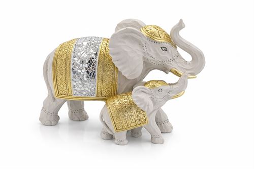 127034847 ELEFANTE RESINA 22X12CM