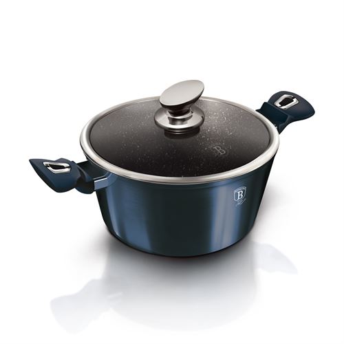 BH-7148 CAÇAROLA COM TAMPA 30CM 8L AQUAMARINE