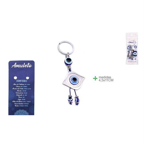 OT-75427 Porta Chaves Olho Turco 4,5x11cm